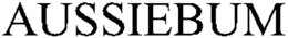 AUSSIEBUM trademark