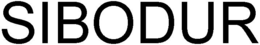 SIBODUR trademark