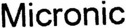 MICRONIC trademark
