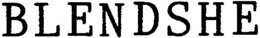 BLENDSHE trademark