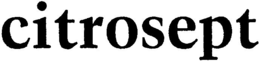 CITROSEPT trademark