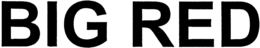 BIG RED trademark