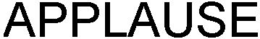APPLAUSE trademark