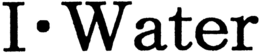 I WATER trademark
