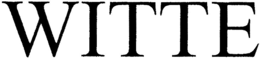 WITTE trademark