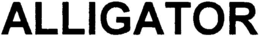ALLIGATOR trademark