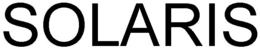 SOLARIS trademark
