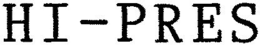 HI-PRES trademark