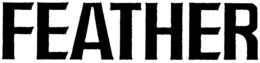 FEATHER trademark