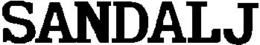 SANDALJ trademark