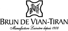 BVT BRUN DE VIAN-TIRAN MANUFACTURE LAINIÈRE DEPUIS 1808 trademark