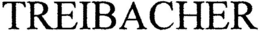 TREIBACHER trademark
