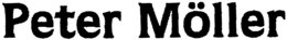 PETER MÖLLER trademark