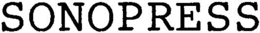 SONOPRESS trademark