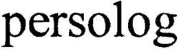 PERSOLOG trademark