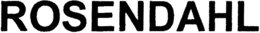 ROSENDAHL trademark