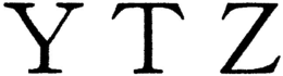 YTZ trademark