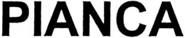 PIANCA trademark
