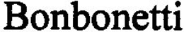 BONBONETTI trademark