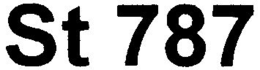 ST 787 trademark