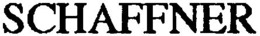SCHAFFNER trademark