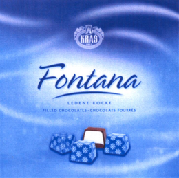 KRAS FONTANA LEDENE KOCKE FILLED CHOCOLATES-CHOCOLATS FOURRES trademark