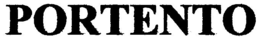 PORTENTO trademark