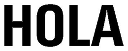 HOLA trademark