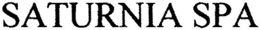 SATURNIA SPA trademark