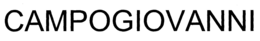 CAMPOGIOVANNI trademark