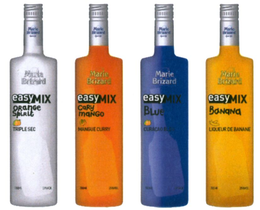 MARIE BRIZARD EASYMIX ORANGE SPIRIT CARY MANGO BLUE BANANA trademark
