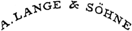 A. LANGE & SÖHNE trademark