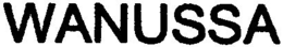 WANUSSA trademark