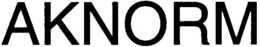 AKNORM trademark