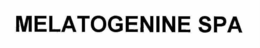 MELATOGENINE SPA trademark