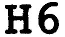 H6 trademark