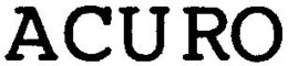 ACURO trademark