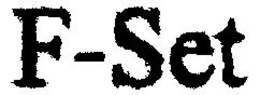 F-SET trademark
