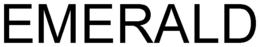 EMERALD trademark