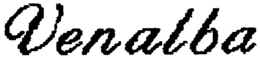 VENALBA trademark