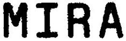 MIRA trademark