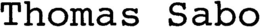THOMAS SABO trademark