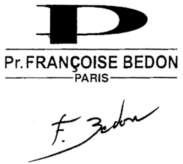 P PR.  FRANÇOISE BEDON PARIS trademark
