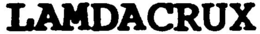 LAMDACRUX trademark