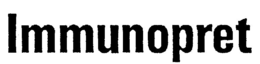 IMMUNOPRET trademark