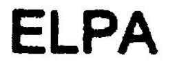ELPA trademark