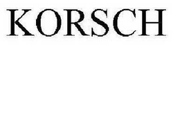 KORSCH trademark