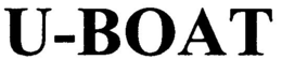 U-BOAT trademark