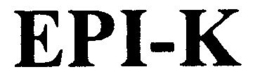 EPI-K trademark