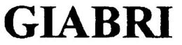 GIABRI trademark